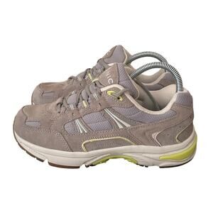 VIONIC 23Walk Womens Size 6.5 Stone Gray Green Walking Sneakers